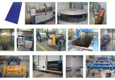 Ligne de production de capteurs solaires